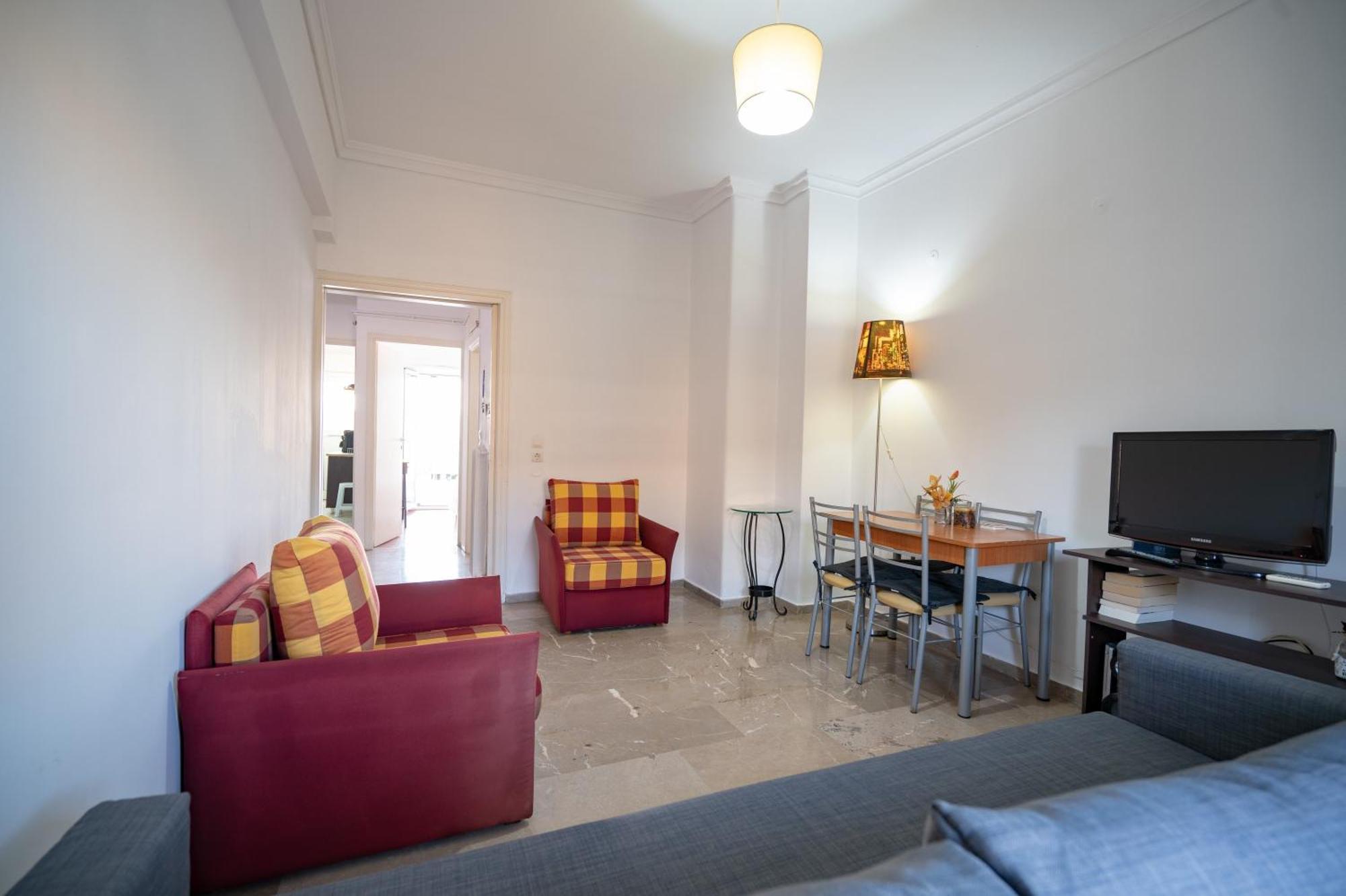 Dimotiko Theatro Metro St. 1 Bedroom 4 Pers. Flat Le Pirée Extérieur photo